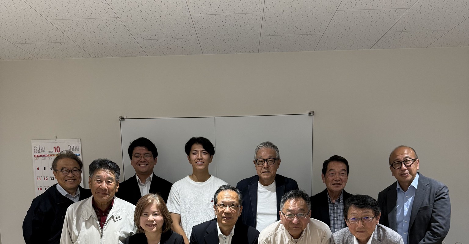 庄原市の4C倶楽部での集合写真